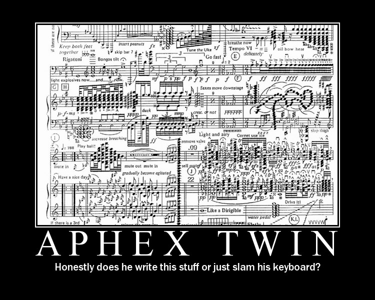 Aphex Twin Demotivational